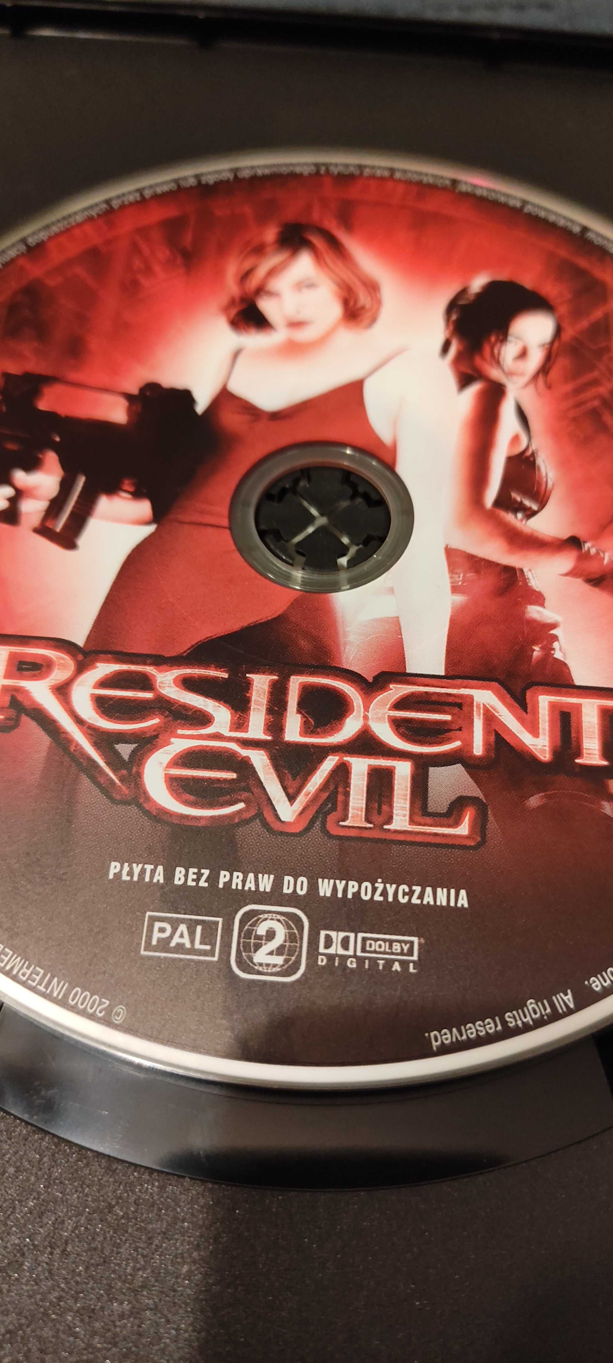Resident Evil zestaw 4 filmy DVD stan bdb