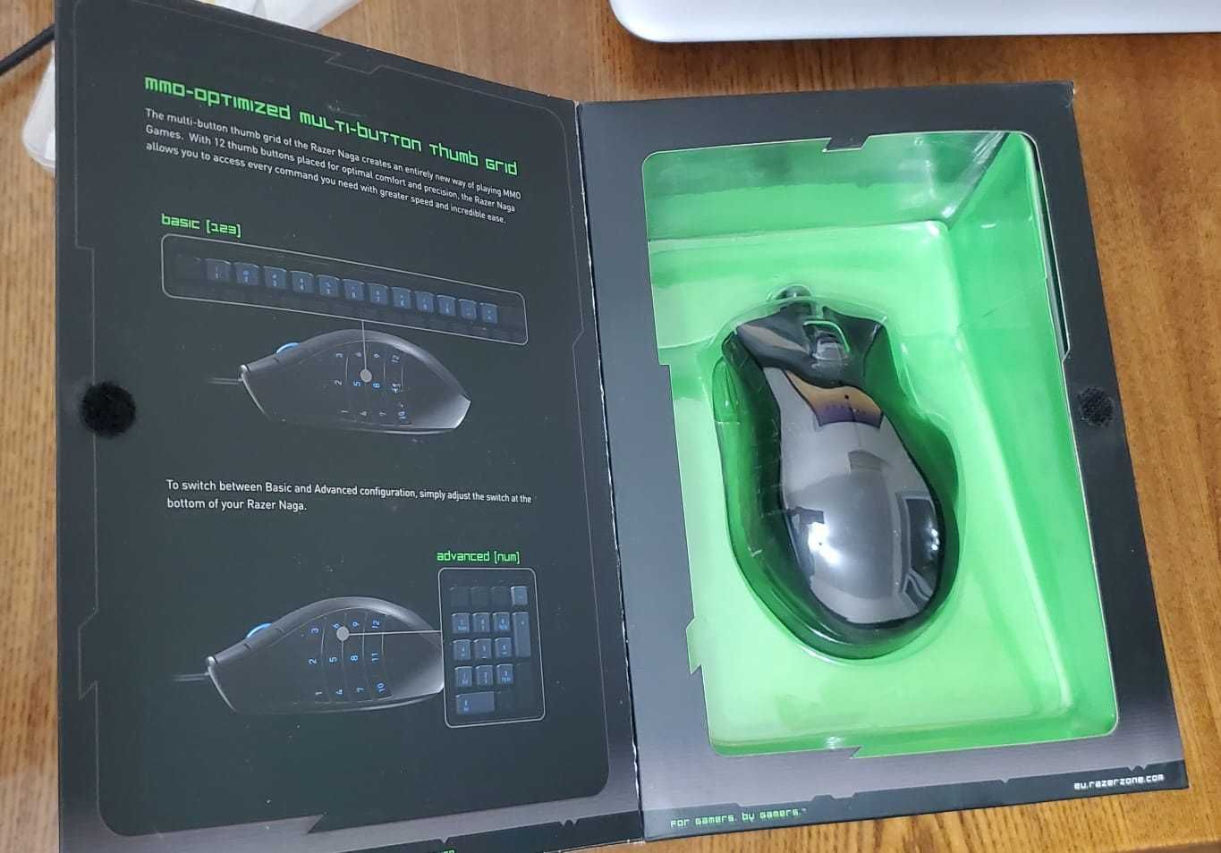 Миша Razer Naga MMOG 17 buttons