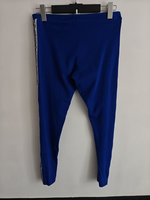 Adidas legginsy sportowe damskie długie bawełniane