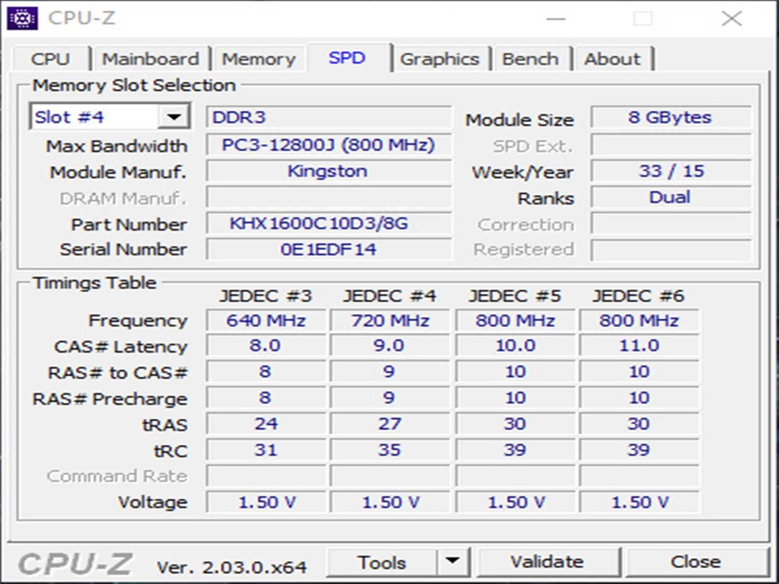 DDR3 8GB KingSton HyperX FURY 12800 -Komputer