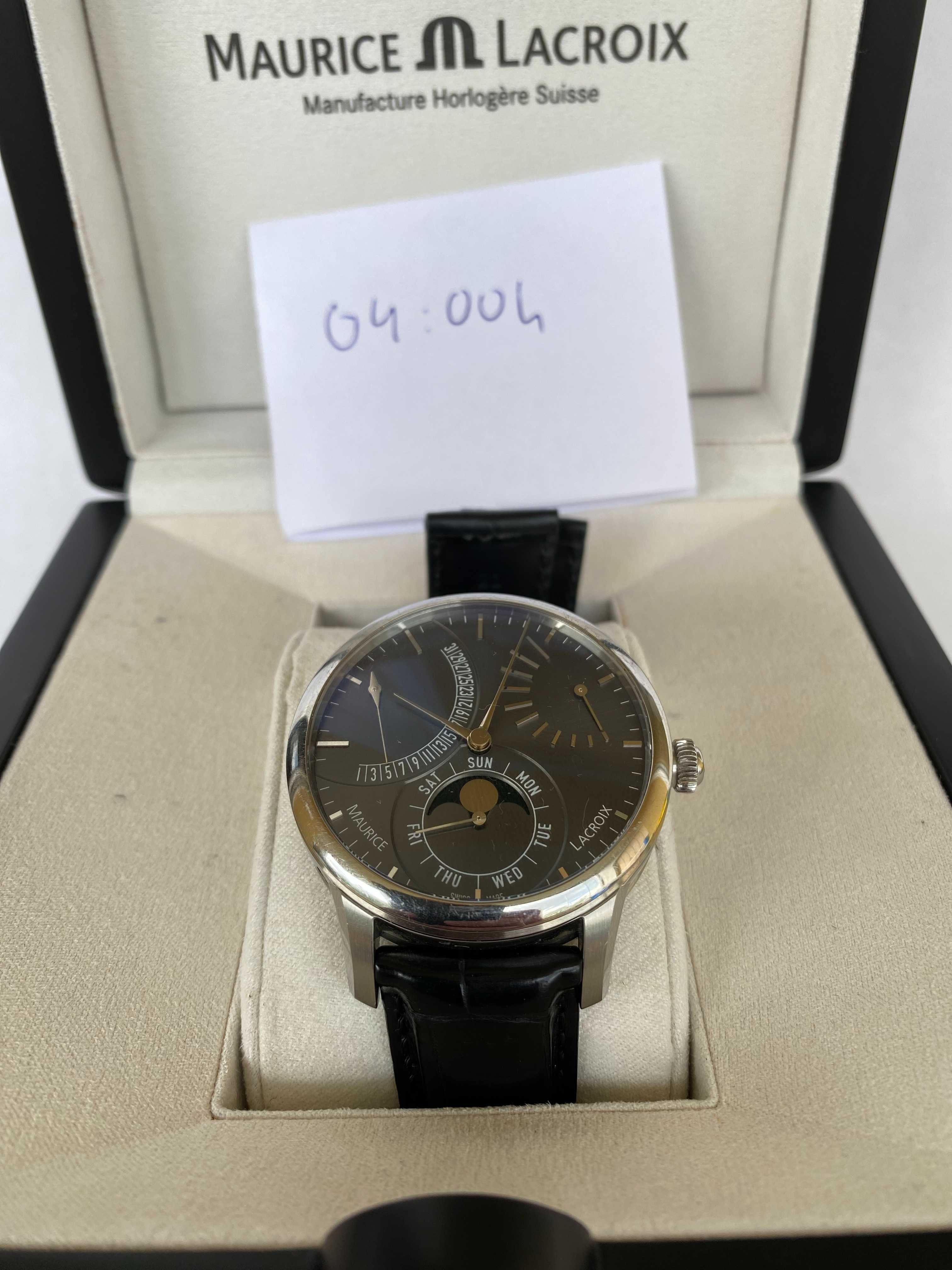 Nowy zegarek Maurice Lacroix Masterpiece LUNE RETROGRADE MP6528