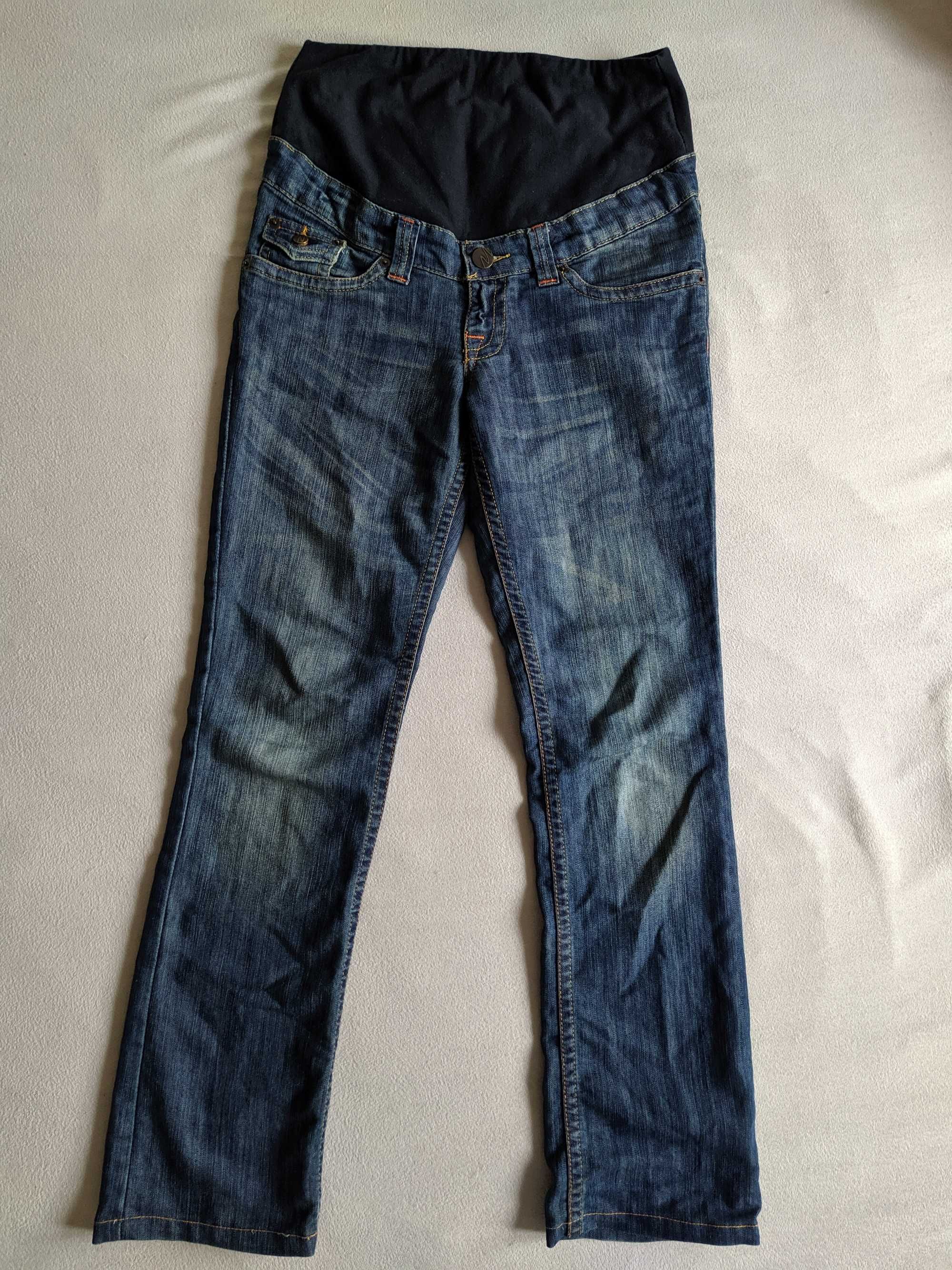 Spodnie ciążowe jeansy H&M MAMA 38