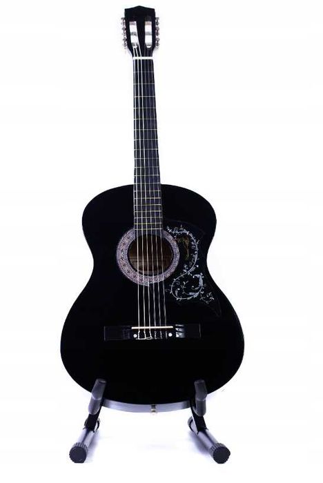 Nowa GITARA Klasyczna Akustyczna 4/4 *44 Początkująca | WYPRZEDAŻ -20%