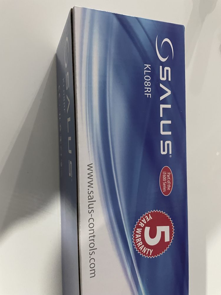 Nowa Salus bezprzewodowa listwa sterująca KL08RF, 8 stref, 230 V salus