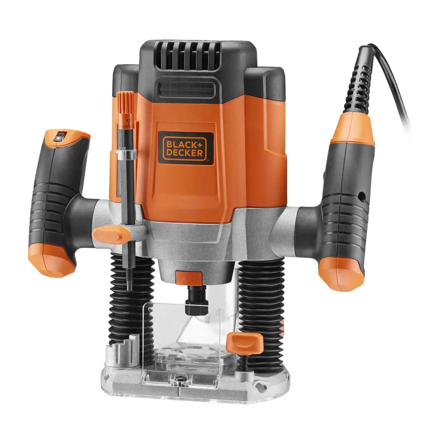 Фрезер сетевой BLACK+DECKER KW1200E/6-8мм/рег.об/1200ватт/пл.пуск/гар2