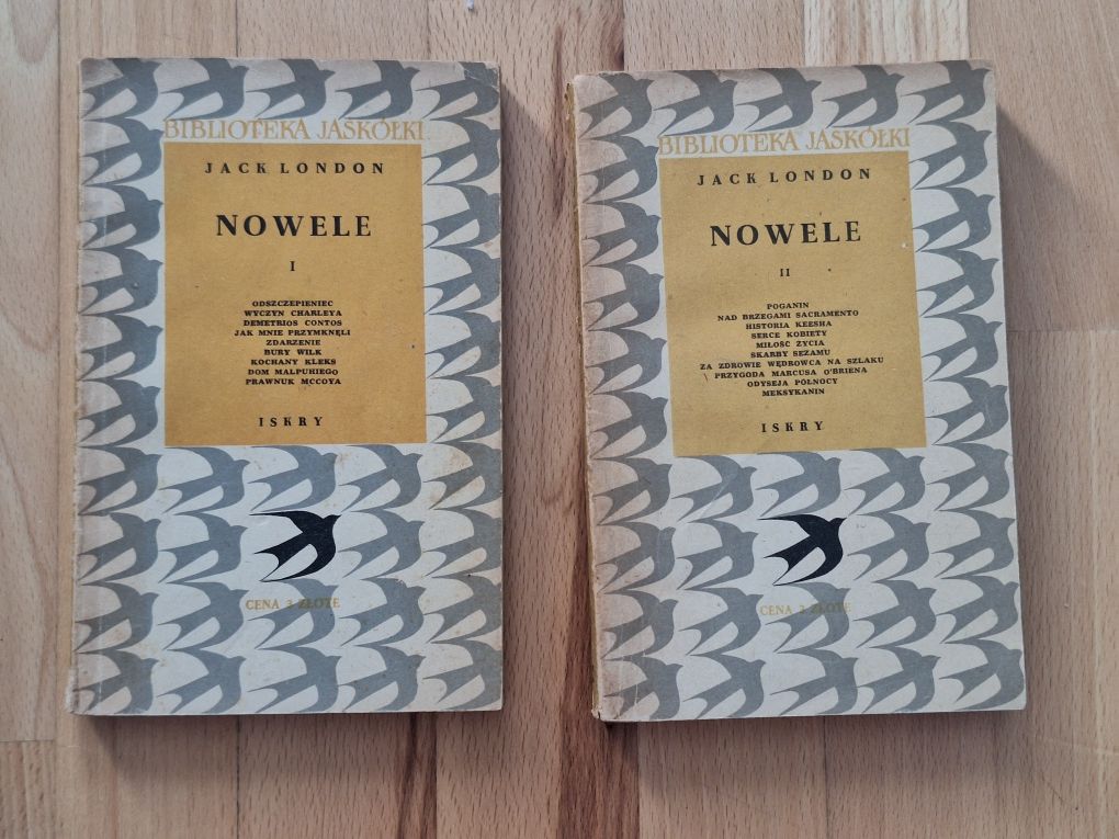 Nowele - Jack London - 1 i 2 ISKRY