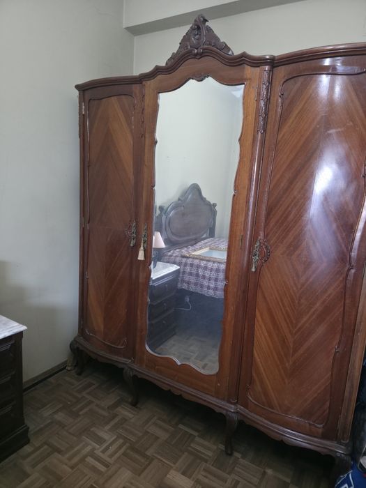 Mobilia de quarto completa madeira