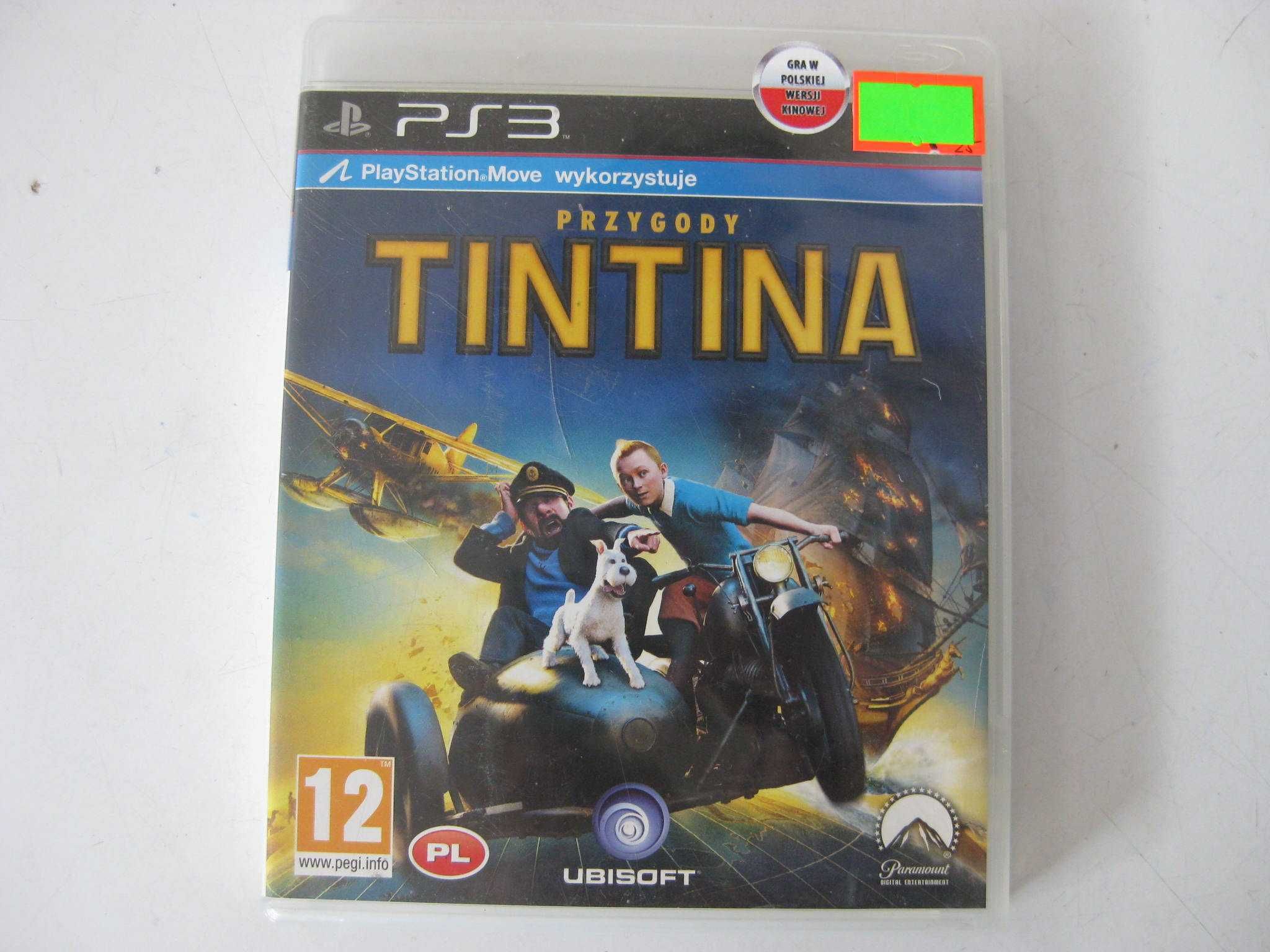 Gra na PS3 PlayStation 3 Przygody Tintina PL