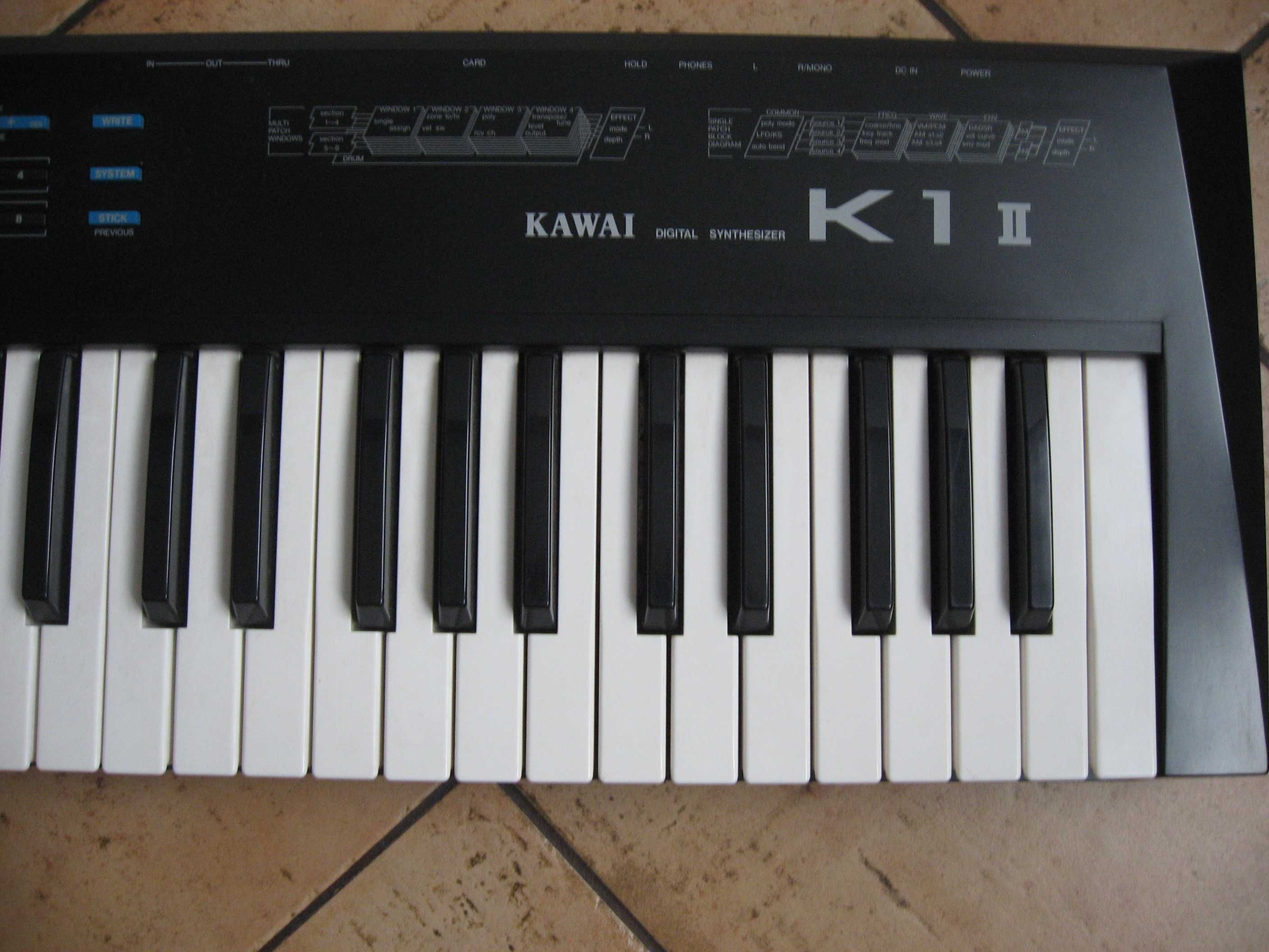 Syntezator KAWAI K1 II z kartą RAM DC-8