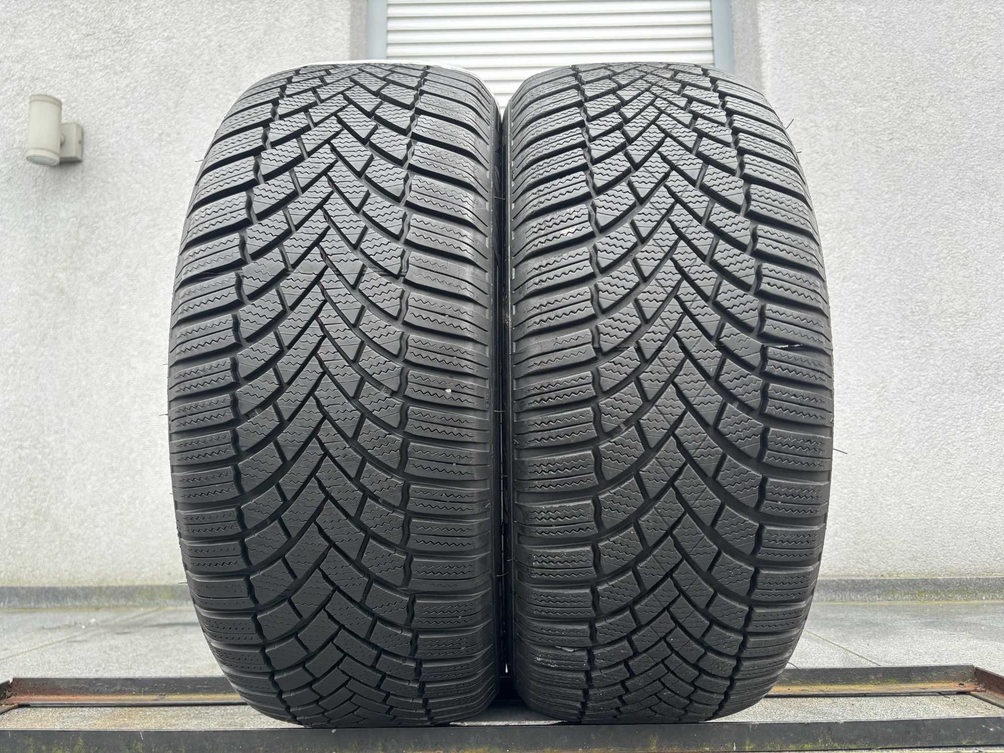 x2 zimowe 225/50R17 Bridgestone runflat 7,3mm 2022r świetny stan Z4074