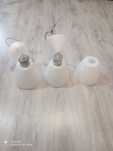 2 Lampy wiszące klosz gratis