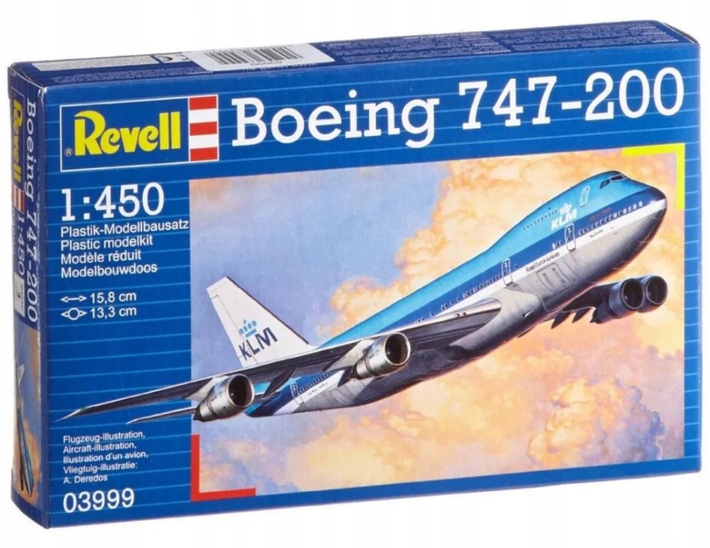 Model do sklejania REVELL 03999 samolot Boeing 747-200 MR-63999