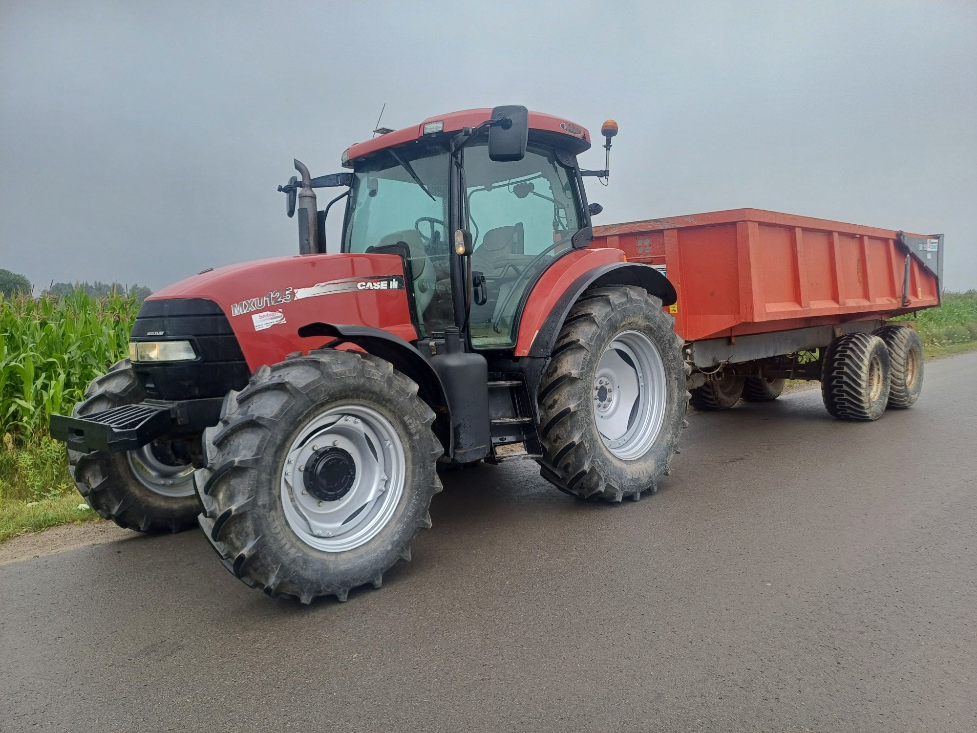 Case Mxu 125 sprowadzony T6010 TS125 new holland T6070