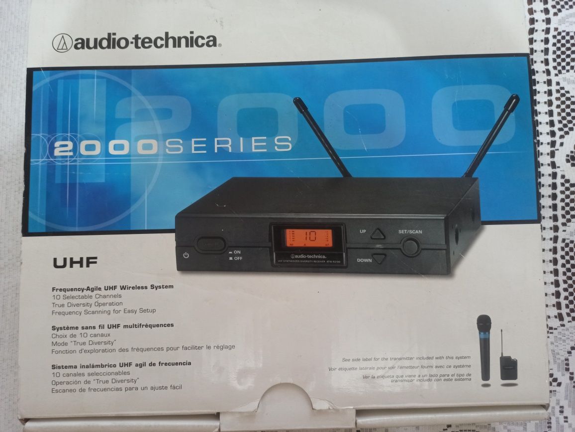 Радіо мікрофон audio - technika ATW-2120.