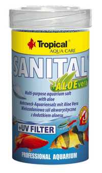 Tropical sanital 500ml aloe vera sól akwarystyczna