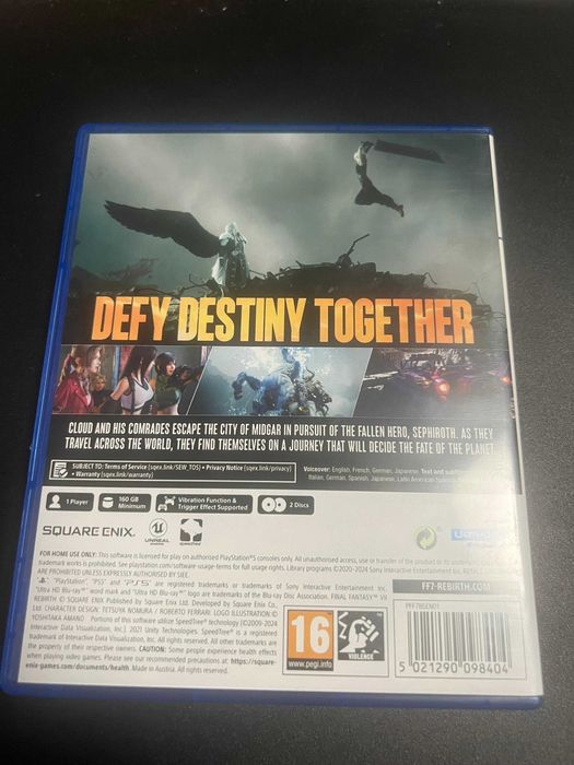 Final Fantasy VII Rebirth PS5