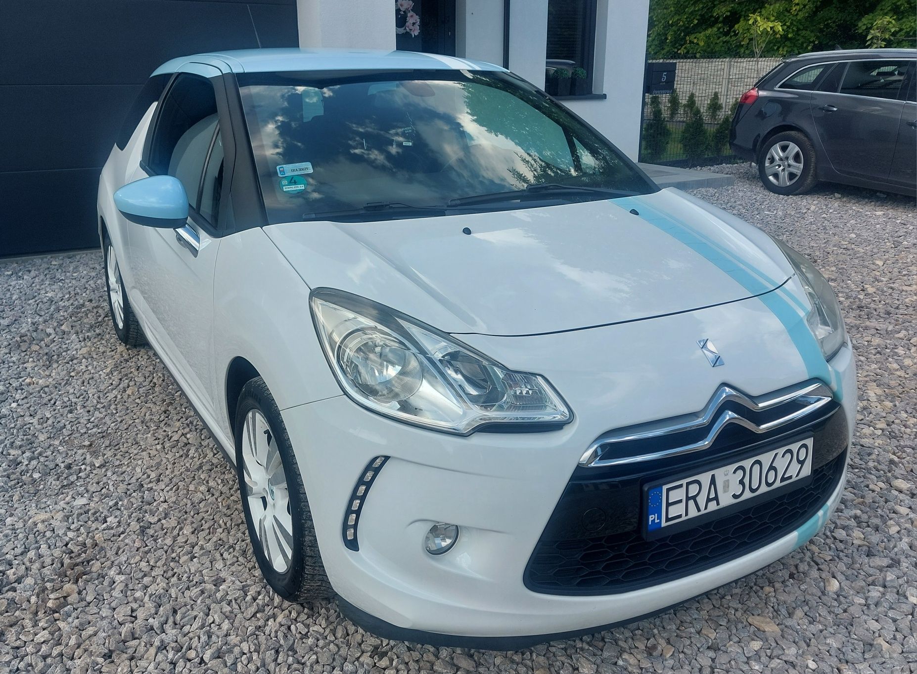Citroen DS3 1.6 VTI # czarny sufit