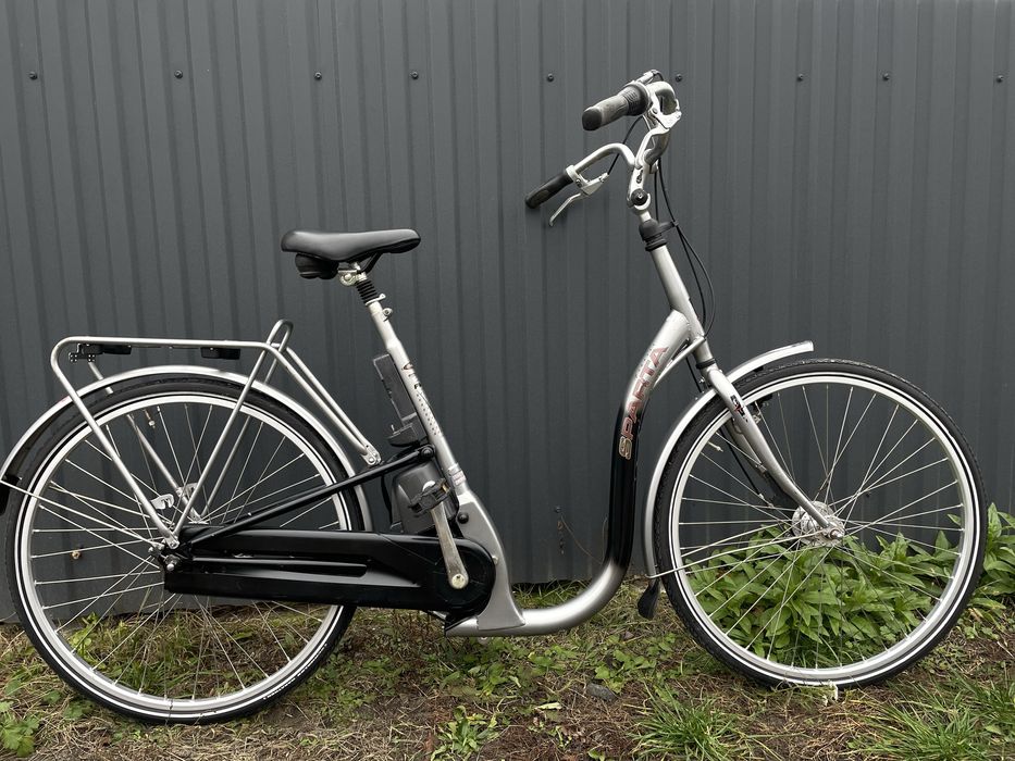 Кареточний двигун! Електро-велосипед Sparta Faros низька  рама!