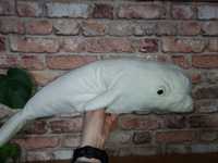 IKEA TANDVAL bialy wieloryb bieługa  55 cm maskotka