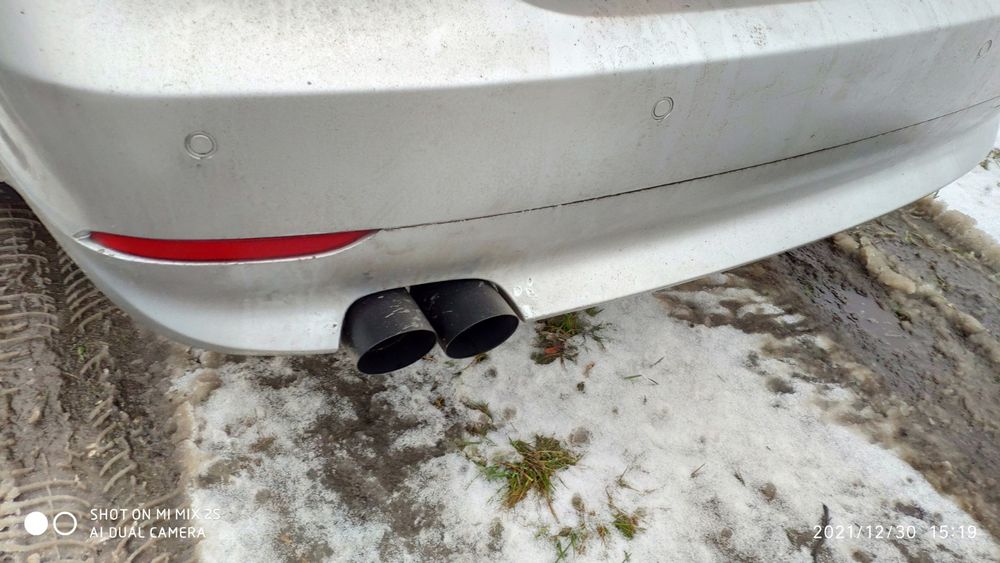 Tłumik tłumiki końcowy BMW E60 E61 2x90mm