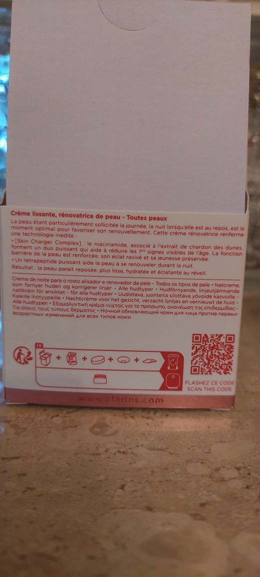 Krem Clarins na noc