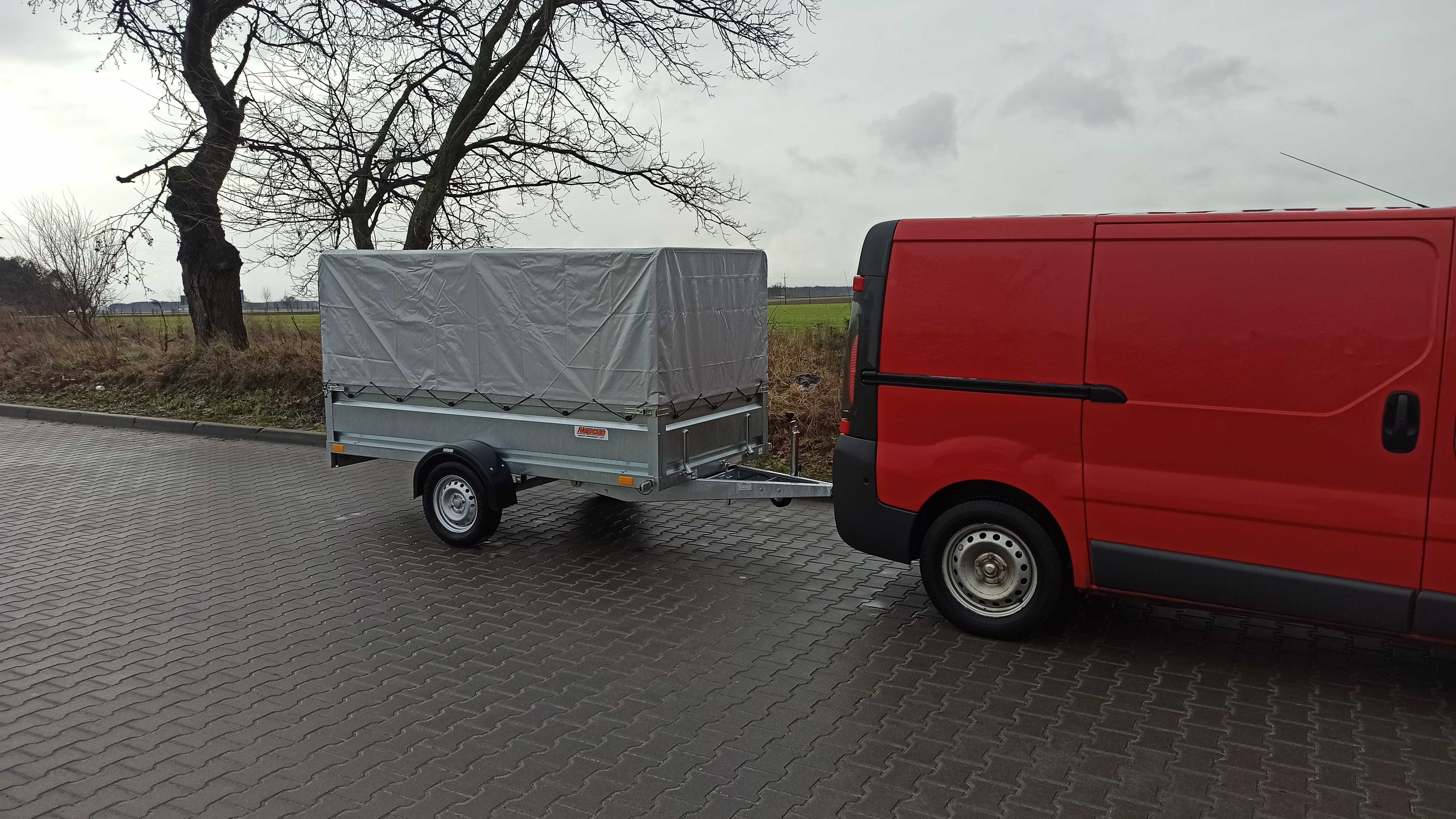Wynajem Przyczepka Samochodowa 750 kg | Kat. B