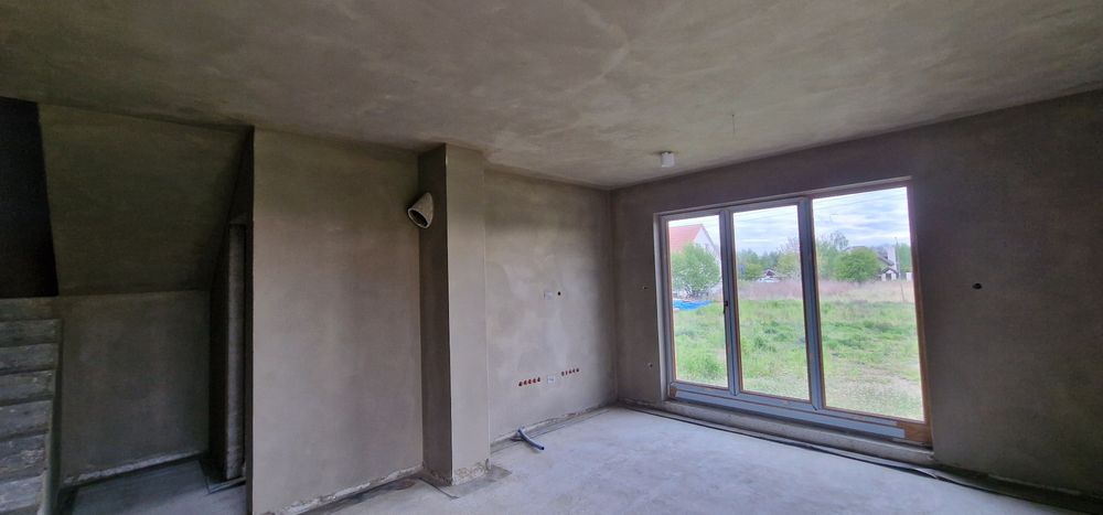 Tynki maszynowe POD MALOWANIE cement-wapno z włóknem szklanym i gipsow