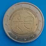 2 Euros de 2009 Letra F da Alemanha, 10 Anos UEM