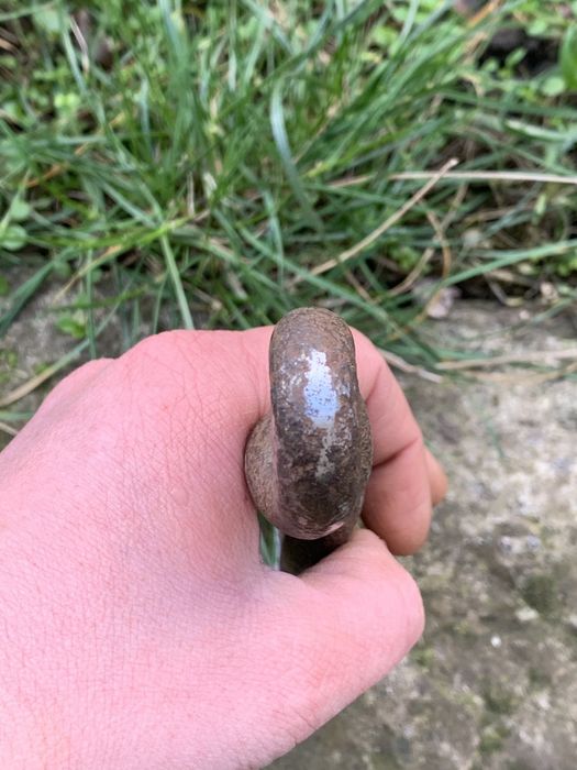 Старинный разводной ключ с клеймами. Германия