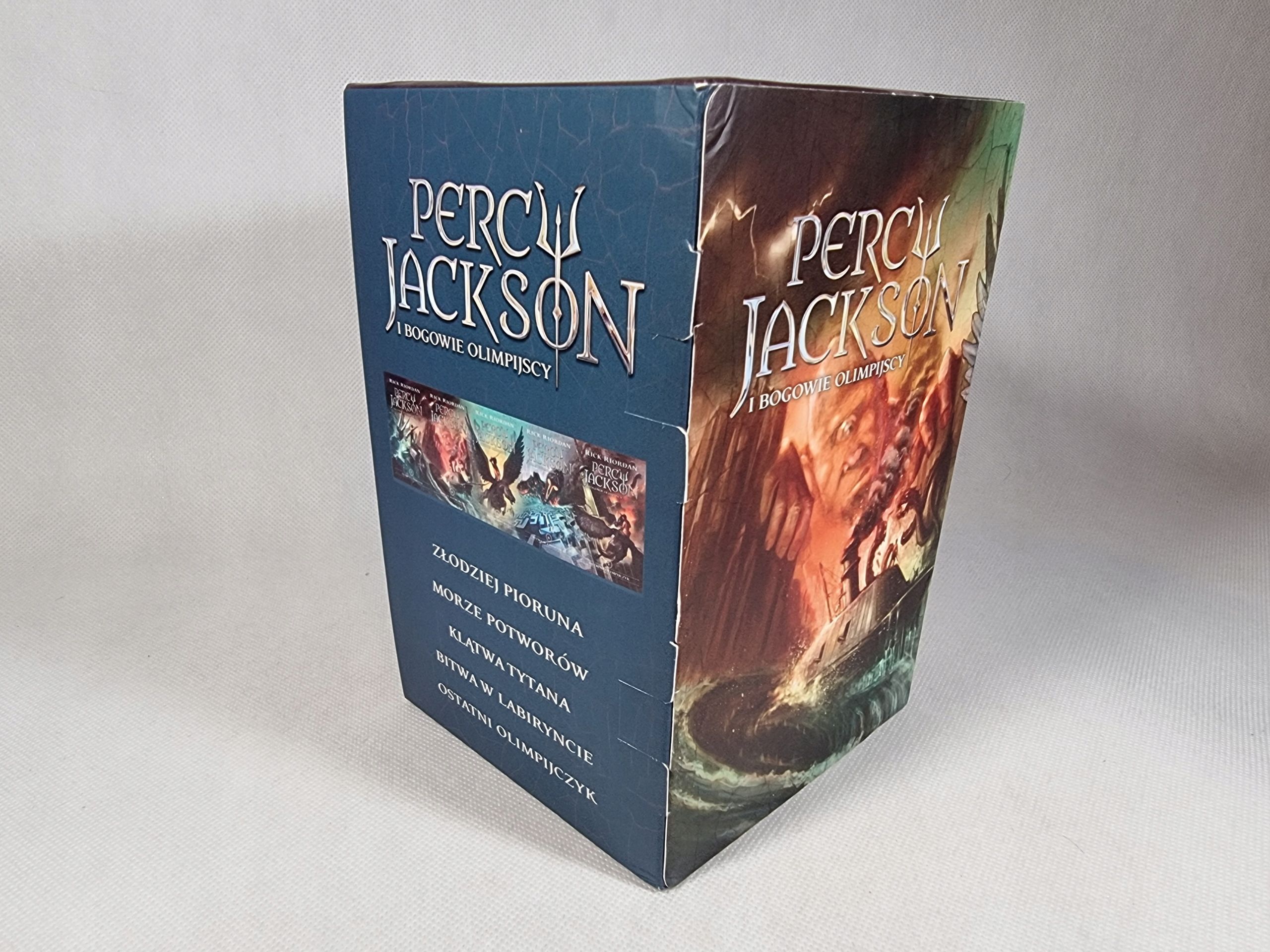 Percy Jackson i Bogowie Olimpijscy 1-5 / Box / Riordan