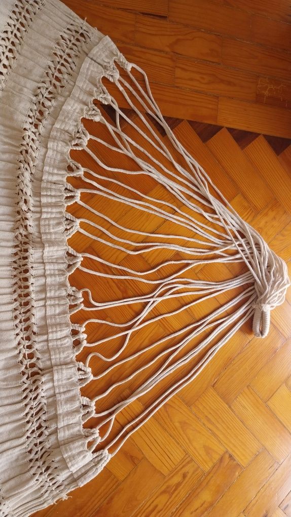 Cama de rede branco doble