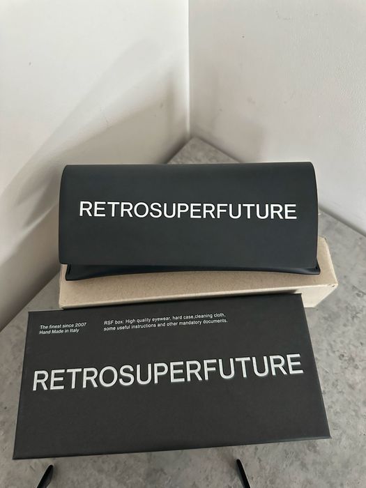 Retrosuperfuture сонцезахисні окуляри wayfarer коричневі