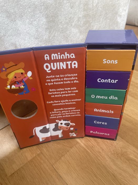 Livro bebe- Primeira biblioteca- a minha quinta