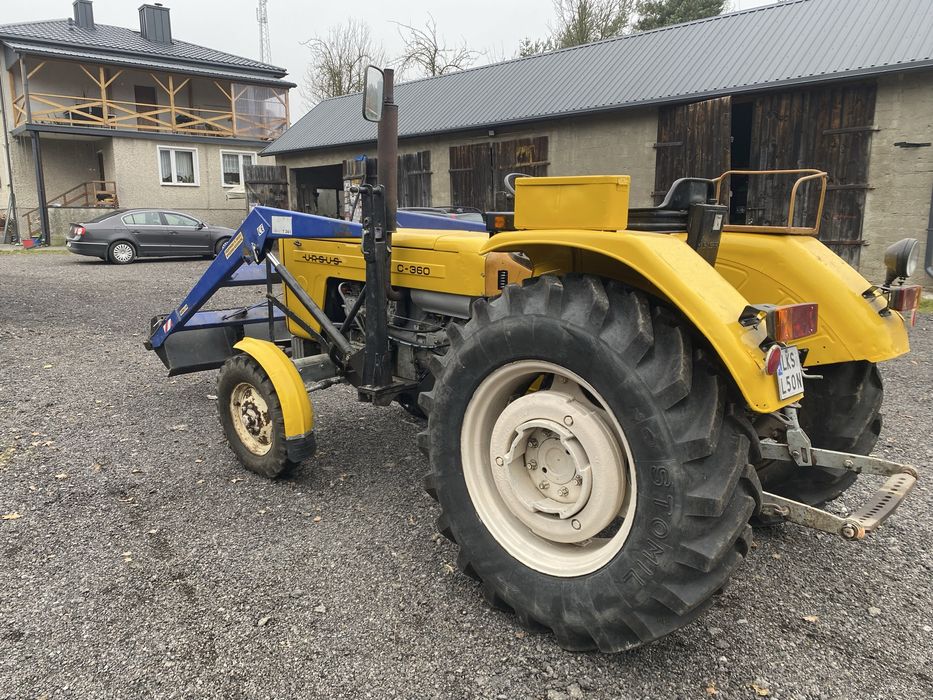 Ursus C360 TUR / wspomaganie rok 1983