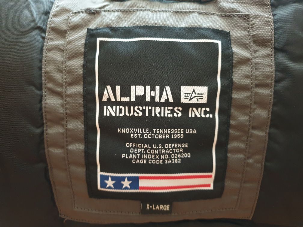 Alpha industries PPS preflight planning system kurtka flyers