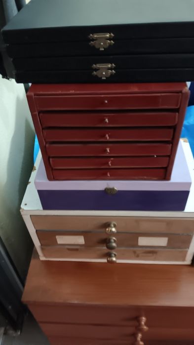 Pequenas caixas para arrumação !