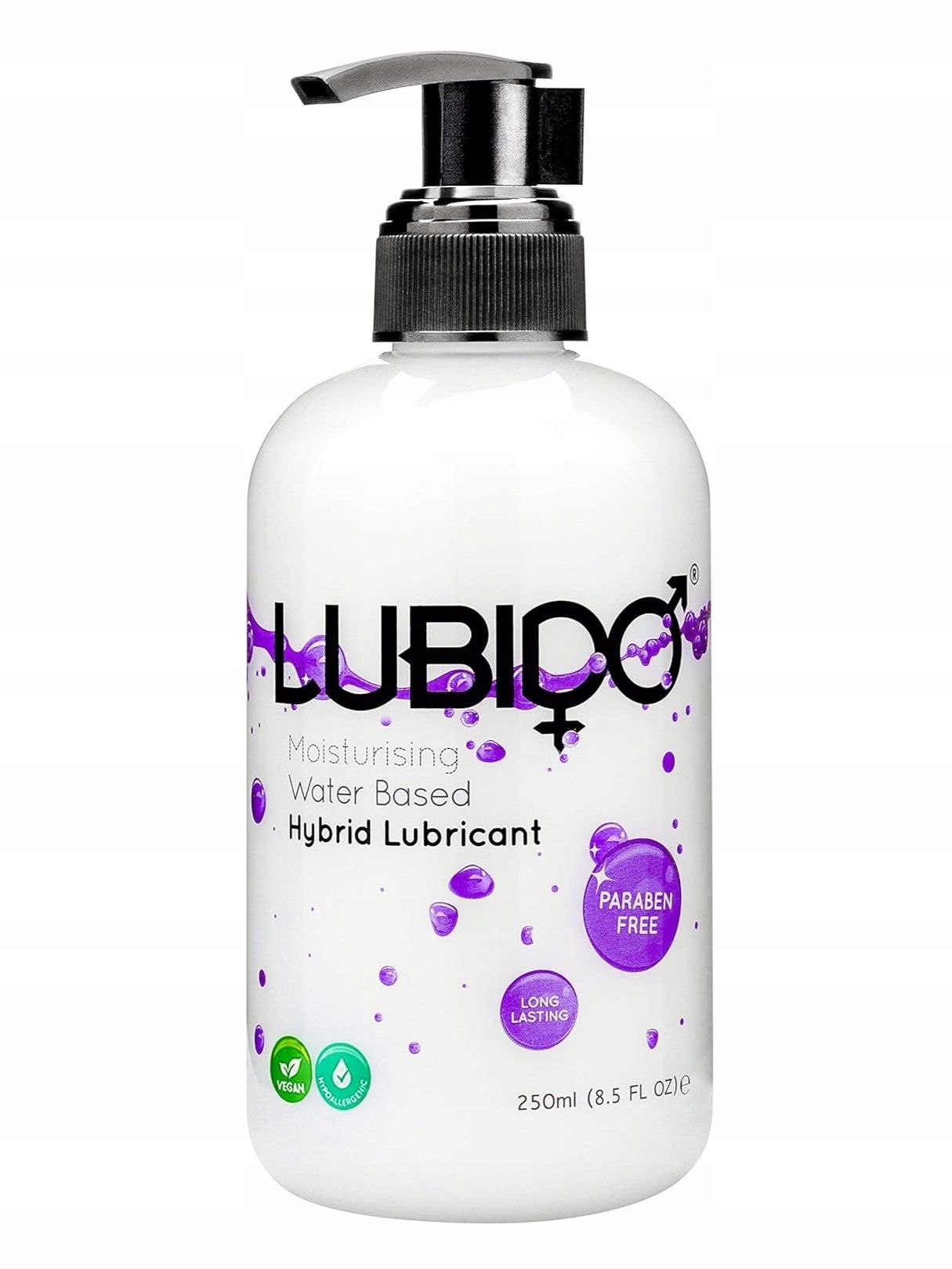 Lubrykant żel intymny Lubido Hybrid 250ml wodny nie plami 1szt butelka
