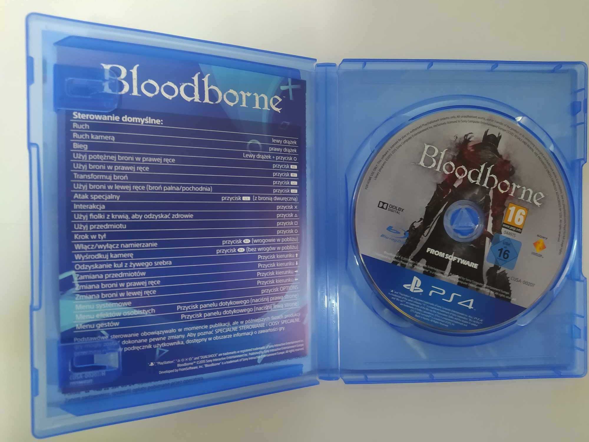 Bloodborne PS4 Polskie napisy w grze