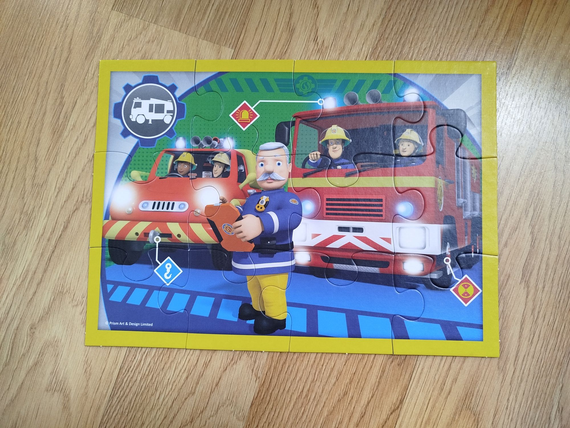 Puzzle Strażak Sam Trefl 4 w 1