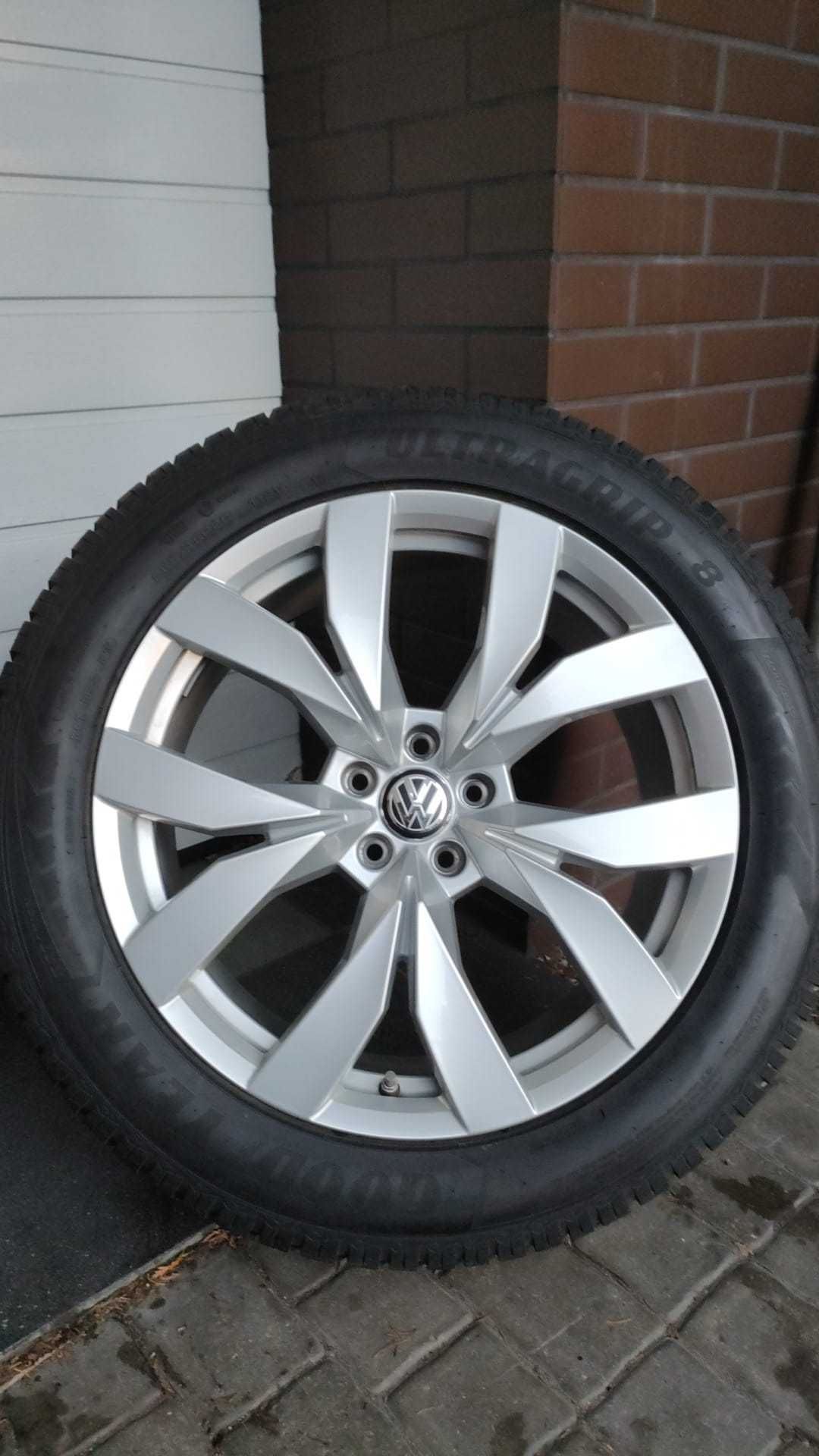 Koła 20' VW Touareg III Audi 5x112 opony zima 285/45/20 TPMS (OL1522)