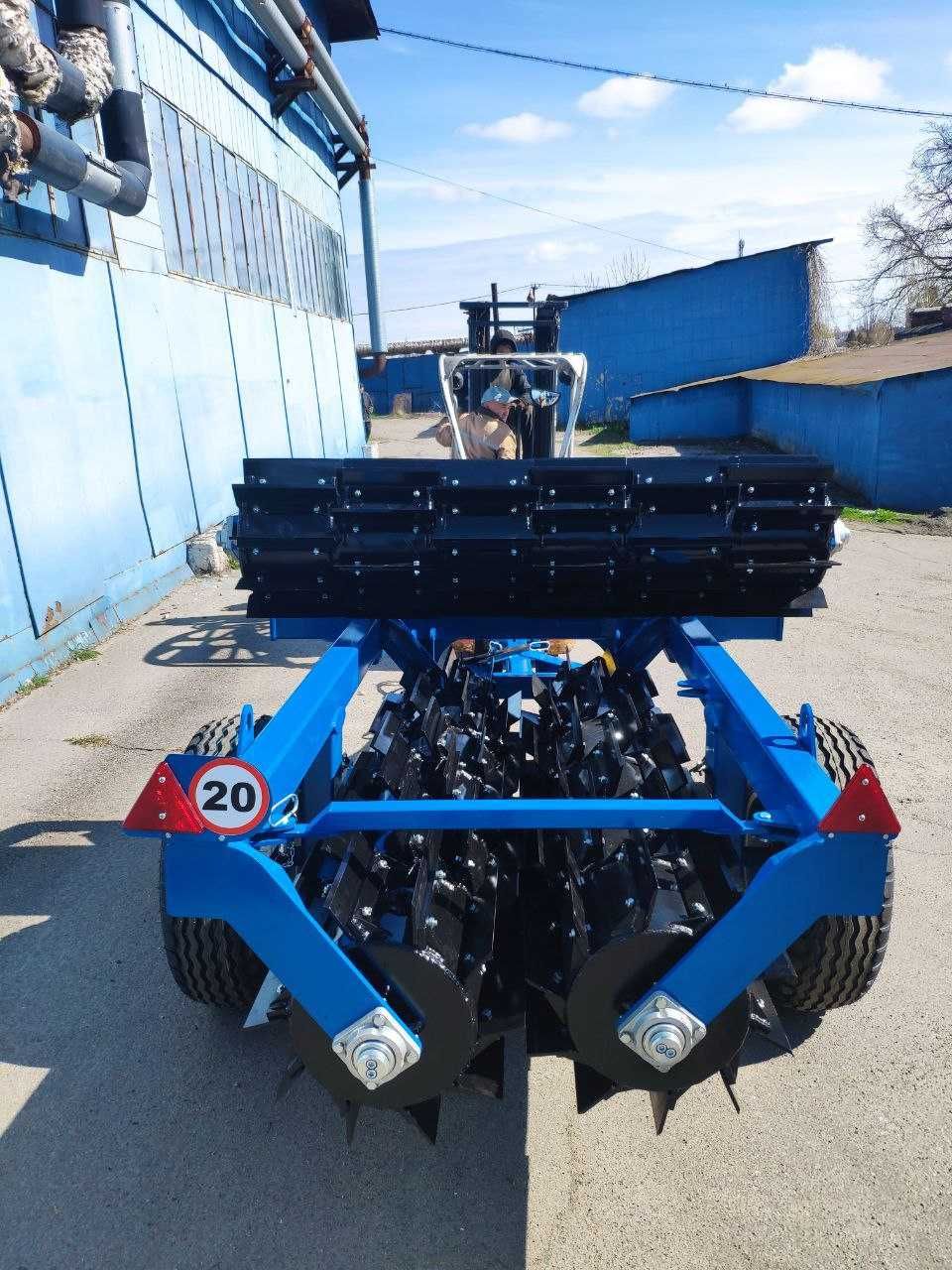 Коток рубаючий КЗК-6М-04(06); каток рубящий КЗК; подрібнювач