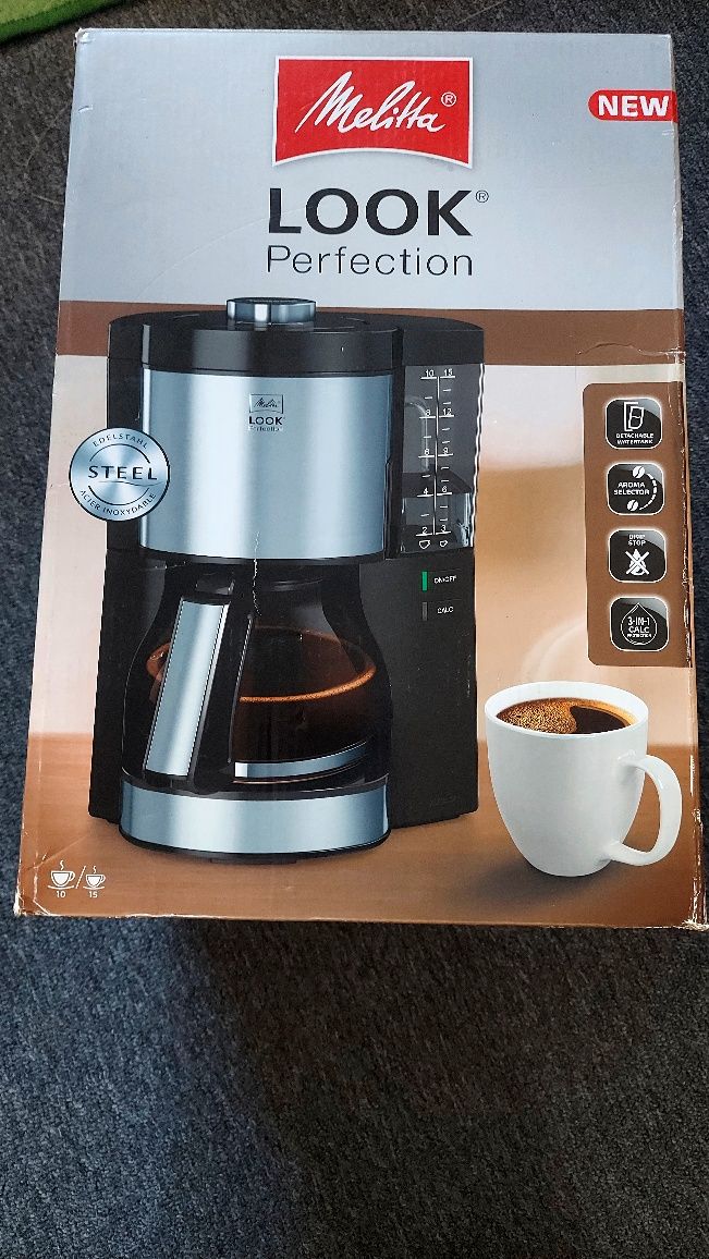 Ekspres przelewowy Melitta 1025- 06 1,25 l czarny