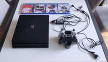 Ps4 Pro + 2 pady + 4 gry