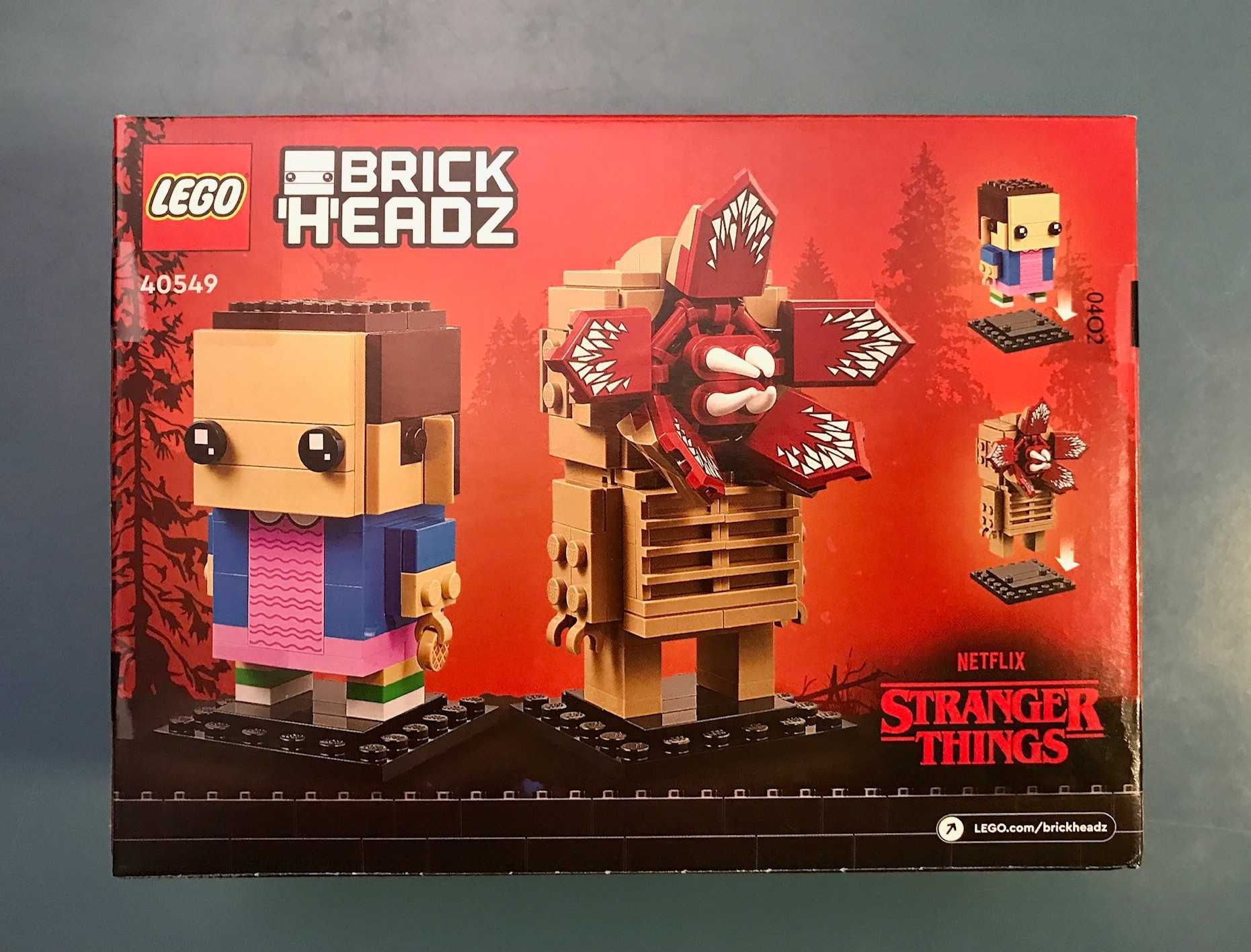 LEGO 40549 BrickHeadz - Demogorgon i Jedenastka Nowe Wys. 24h