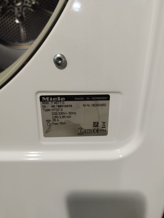 Сушка Miele T 4677C