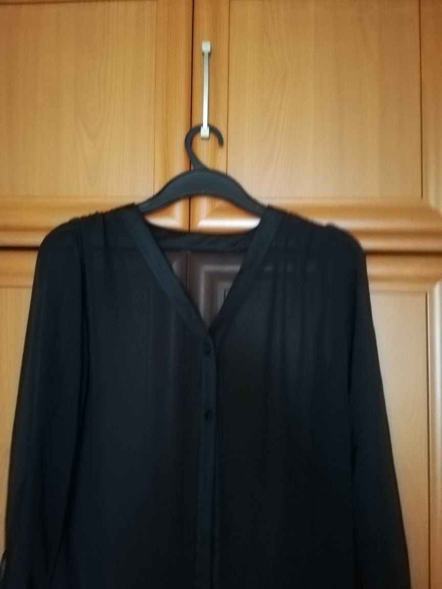 Bluzka damska rozmiar 44x46 czarna.