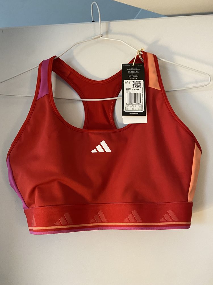 Stanik sportowy Adidas Performance rozmiar SxD-DD