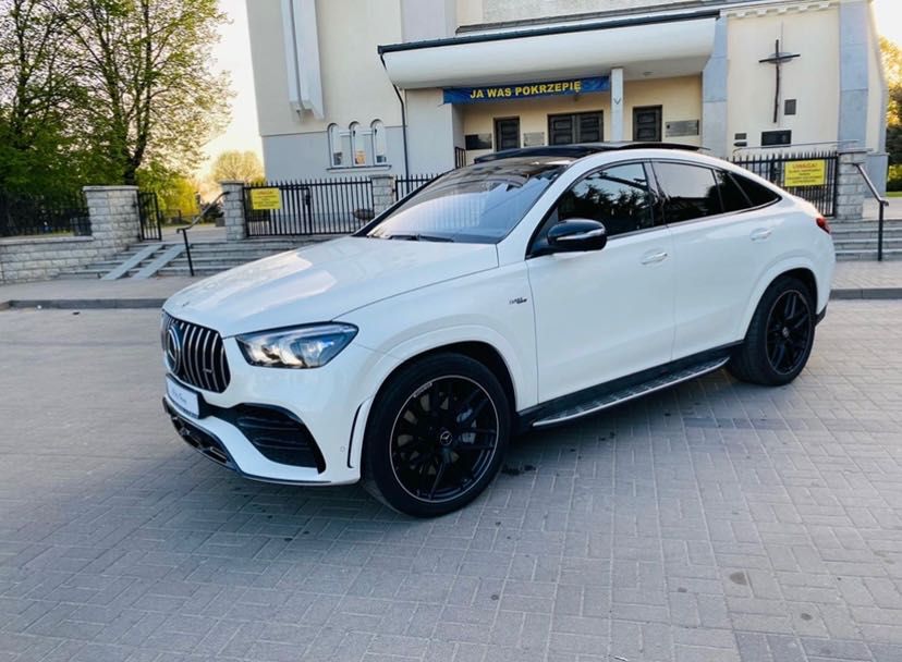 Samochody do ślubu Audi A7/Merc Gle53AMG