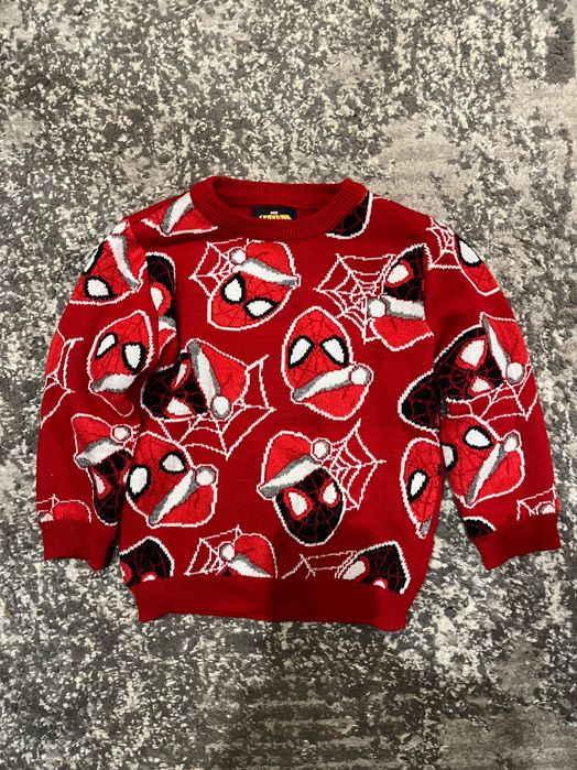 Новорічна кофтинка хлопчик spider man