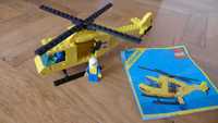 Lego Town 6697 Helikopter ratowniczy 1985 rok.